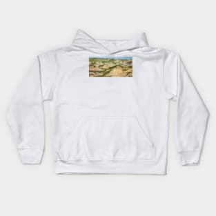 Painted Canyon Overlook North Dakota Kids Hoodie